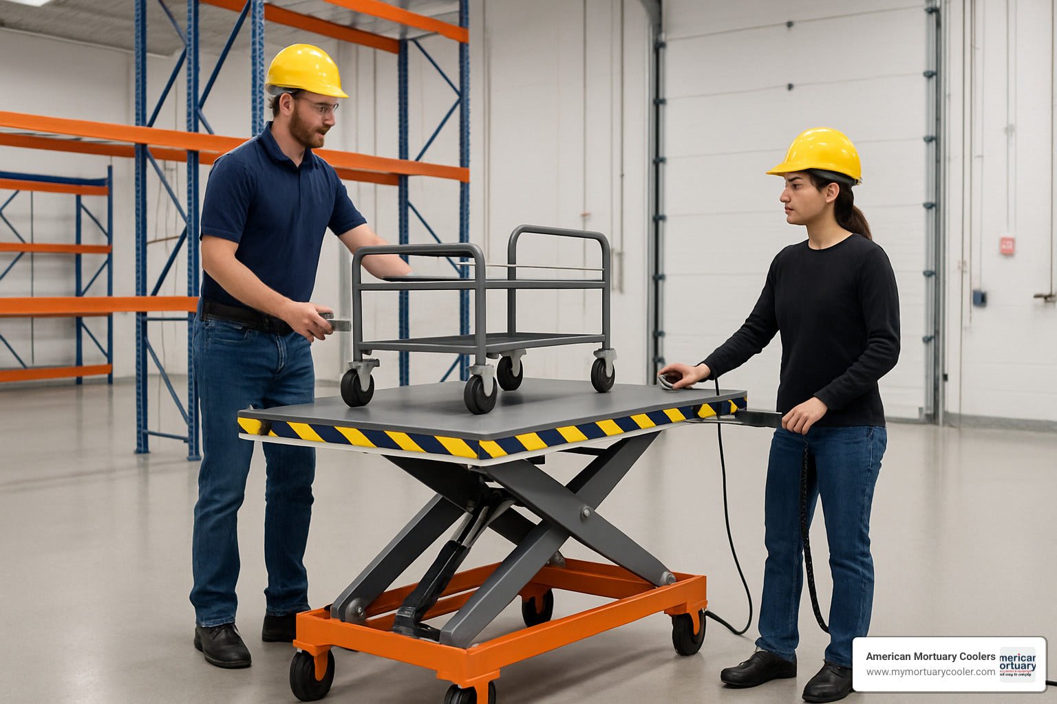 The Ultimate Guide to Choosing the Best Cart Lifts - American Mortuary Coolers & Equipments The Ultimate Guide to Choosing the Best Cart Lifts - American Mortuary Coolers & Equipments